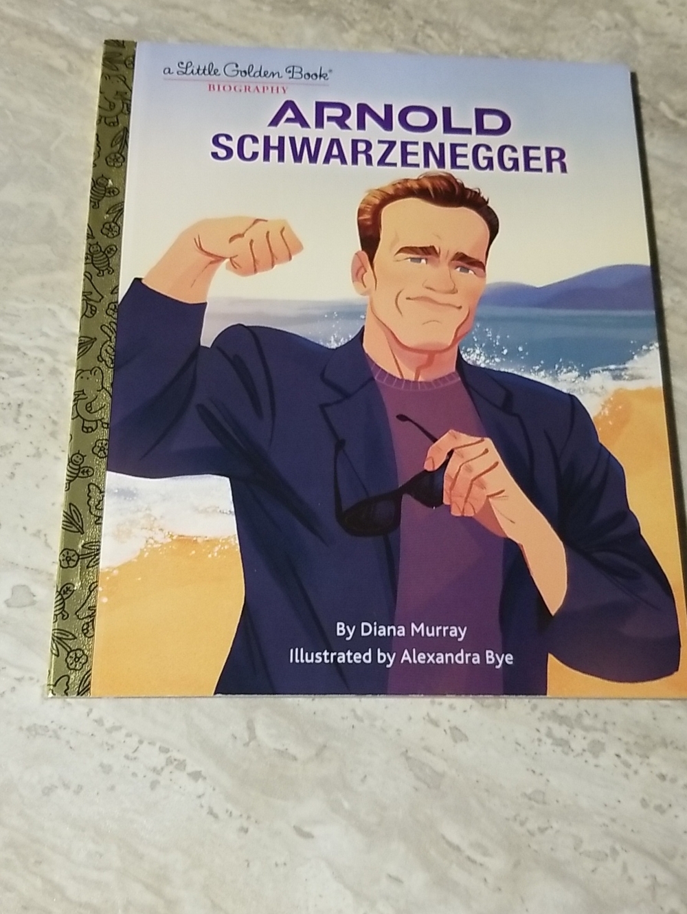 Little Golden Book Biography - Purple Jacket Children's Book